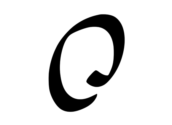 Graffiti Street Tag Mono Letter O: Graphics & Crafts Asset