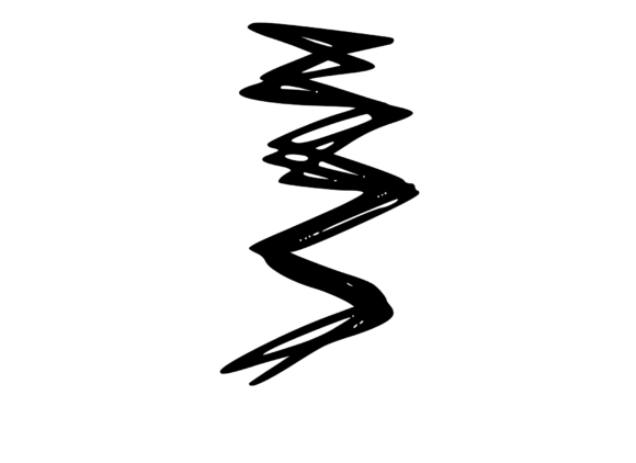 Mono Scribble Graphic 1 for Crafts and Graphics