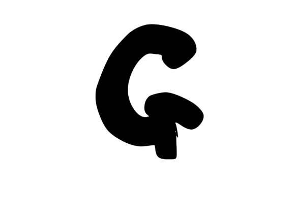 Rough Tough Fat Felt Tip Mono G: A Stitch Test