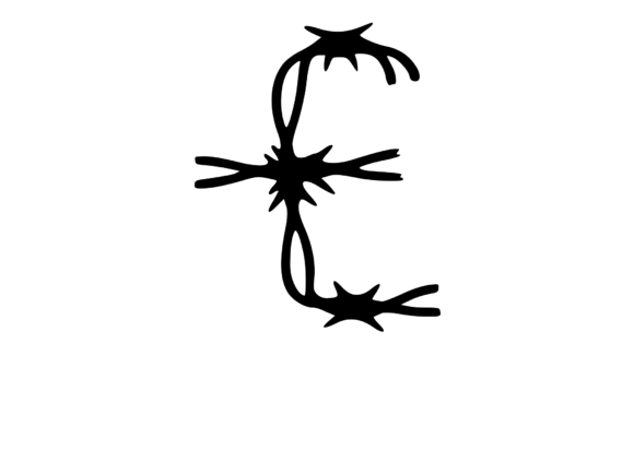Sharp Barbed Security Wire Mono Graphics for Crafts