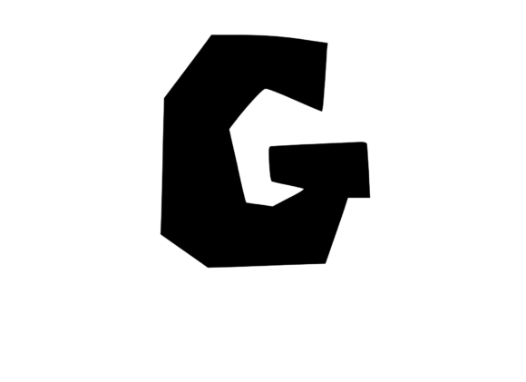 Super Heavy Funky Square Mono G Graphics for Crafts